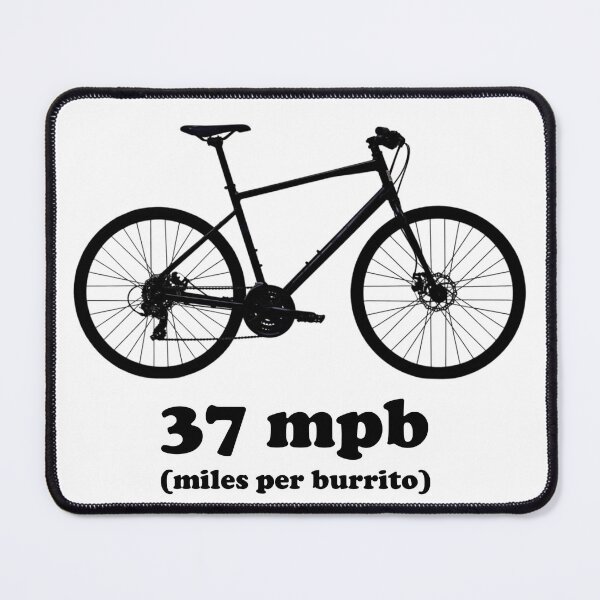Item preview, 37 miles per burrito designed and sold by engagingdata.