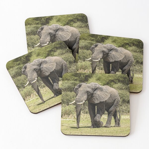 Item preview, Majestic African Elephant Tanzania Safari Wildlife Photography designed and sold by Amanda's Factory.