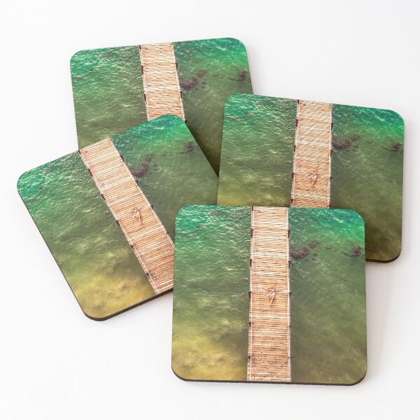 Item preview, Tropical Zanzibar Pier Aerial View Dreamy Escape designed and sold by Amanda's Factory.