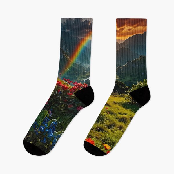 Item preview, Rainbow over the Valley of Dreams designed and sold by PixelParadies.