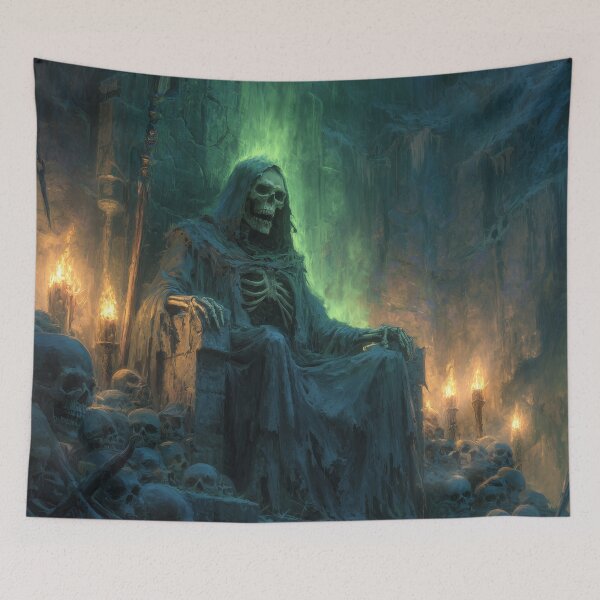 Item preview, Lich on a Throne of Bones designed and sold by Rtymer.