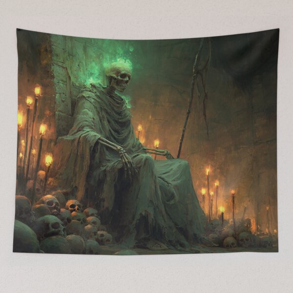 Item preview, Lich on a Throne of Bones designed and sold by Rtymer.