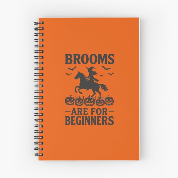 Item preview, Brooms Are For Beginners Horse Rider Witch Halloween Horses Equestrian designed and sold by alenaz.
