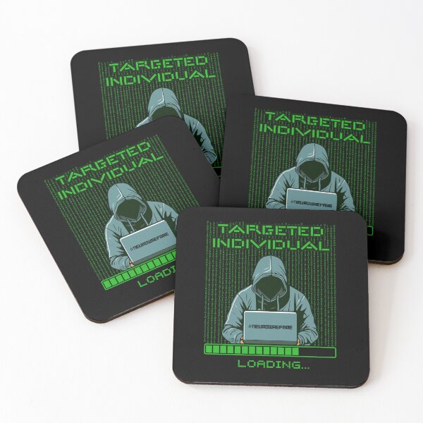 Item preview, Targeted Individual – Neurowarfare Hacker Art designed and sold by Kalkikrivadna.