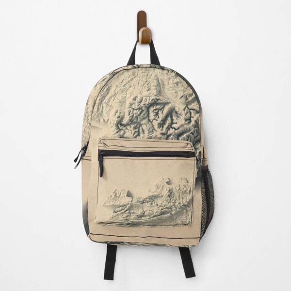 Item preview, Switzerland Shaded Relief Map 3D digitally-rendered designed and sold by ThinkAboutMaps.