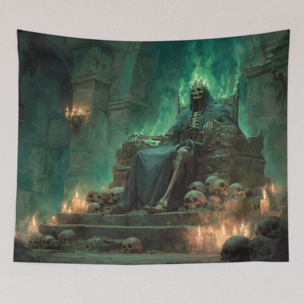 Item preview, Lich on a Throne of Bones designed and sold by Rtymer.