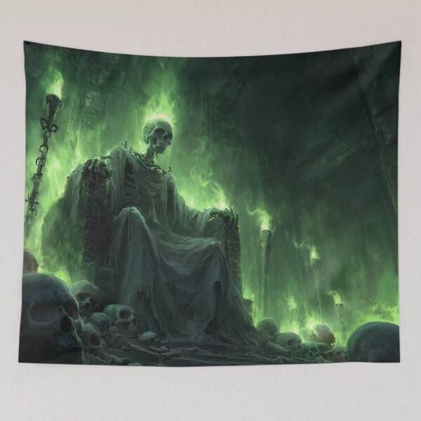 Item preview, Lich on a Throne of Bones designed and sold by Rtymer.