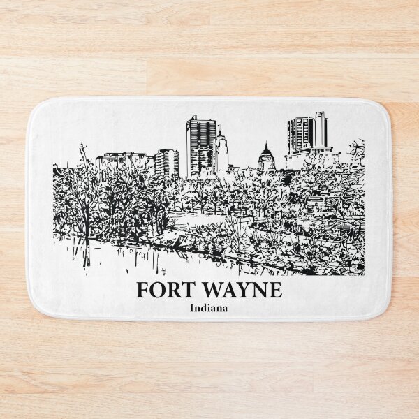 Item preview, Fort Wayne - Indiana designed and sold by Lakeric Cityscapes.