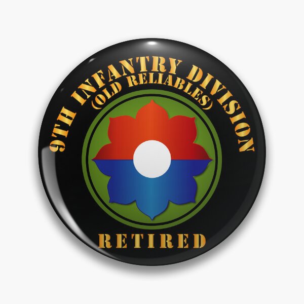Item preview, Army -  9th Infantry Div - Retired - Old Reliables designed and sold by Military Insignia Products.