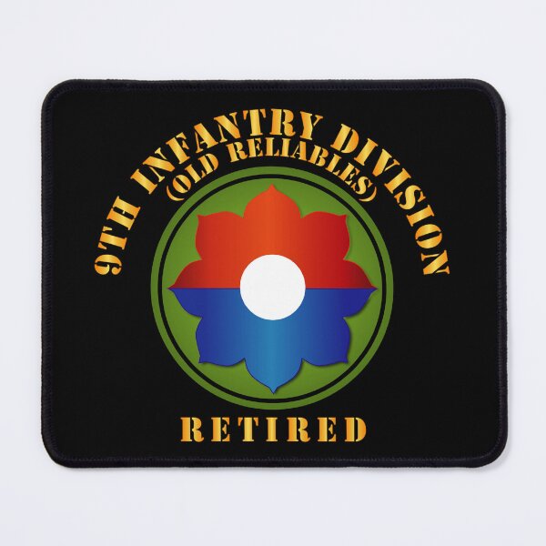 Item preview, Army - 9th Infantry Div - Retired - Old Reliables designed and sold by Military Insignia Products.
