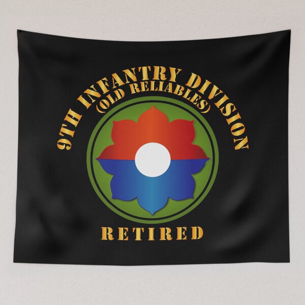 Item preview, Army -  9th Infantry Div - Retired - Old Reliables designed and sold by Military Insignia Products.