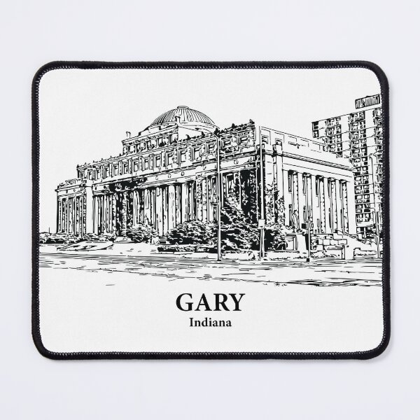Item preview, Gary - Indiana designed and sold by Lakeric Cityscapes.