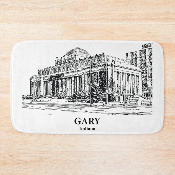 Item preview, Gary - Indiana designed and sold by Lakeric Cityscapes.
