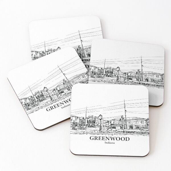 Item preview, Greenwood - Indiana designed and sold by Lakeric Cityscapes.