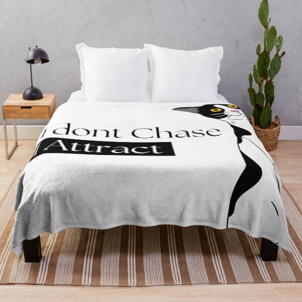 Item preview, Spiritual Quote Sticker – I Don’t Chase I Attract – Law of Attraction Design designed and sold by LunareStudio.