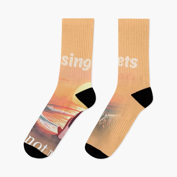 Item preview, Chasing Sunsets Not People – Aesthetic Motivational Quote Design designed and sold by TeeTantra.