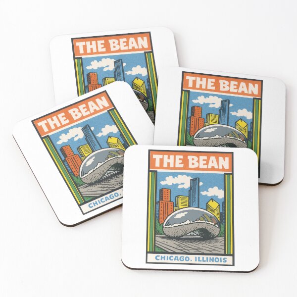 Item preview, Chicago Bean Vintage Style Decal designed and sold by Decal Mania.