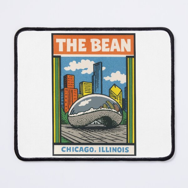 Item preview, Chicago Bean Vintage Style Decal designed and sold by Decal Mania.