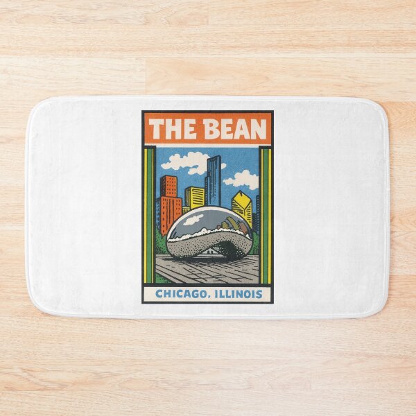 Item preview, Chicago Bean Vintage Style Decal designed and sold by Decal Mania.