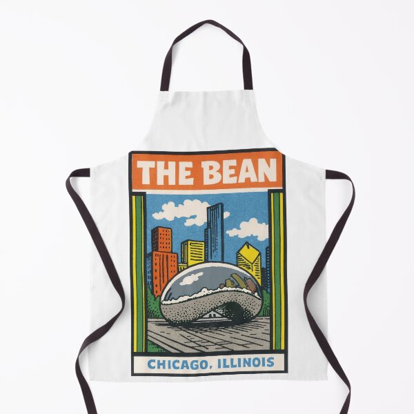 Item preview, Chicago Bean Vintage Style Decal designed and sold by Decal Mania.