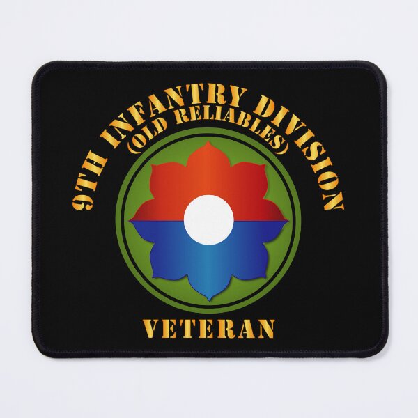 Item preview, Army -  9th Infantry Div - Veteran - Old Reliables designed and sold by Military Insignia Products.