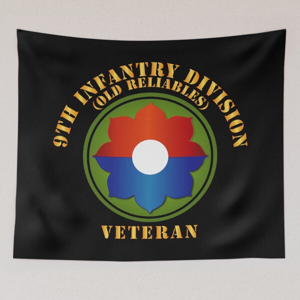 Item preview, Army -  9th Infantry Div - Veteran - Old Reliables designed and sold by Military Insignia Products.