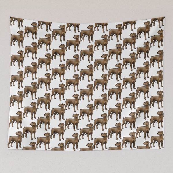 Item preview, Dog - Doberman Pinscher - docked tail - Chocolate designed and sold by Jennifer Stolzer.
