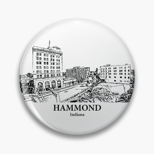 Item preview, Hammond - Indiana designed and sold by Lakeric Cityscapes.