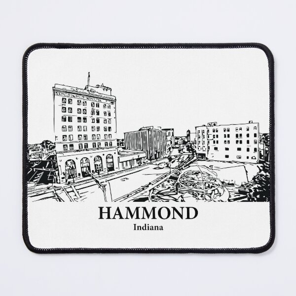 Item preview, Hammond - Indiana designed and sold by Lakeric Cityscapes.