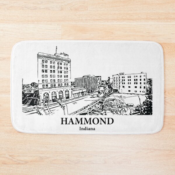 Item preview, Hammond - Indiana designed and sold by Lakeric Cityscapes.
