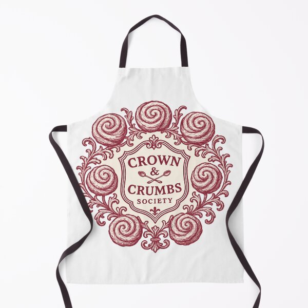 Item preview, Crown & Crumbs Society - Rococo Pastry Crest Tee designed and sold by POD DYNASTY.