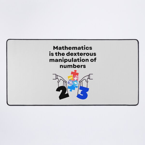 Item preview, Mathematics - A Dexterous Manipulation of Numbers. designed and sold by MPC-Mince-Pies.