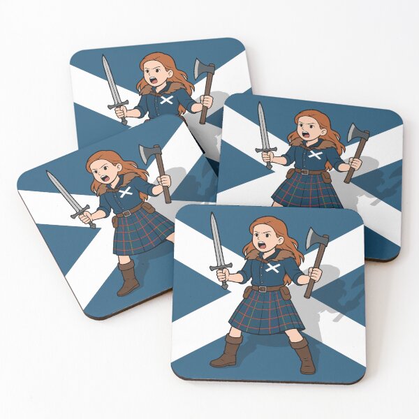 Item preview, The Young Queen of Scots (with flag) designed and sold by muskitt.