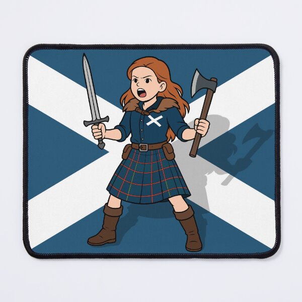 Item preview, The Young Queen of Scots (with flag) designed and sold by muskitt.