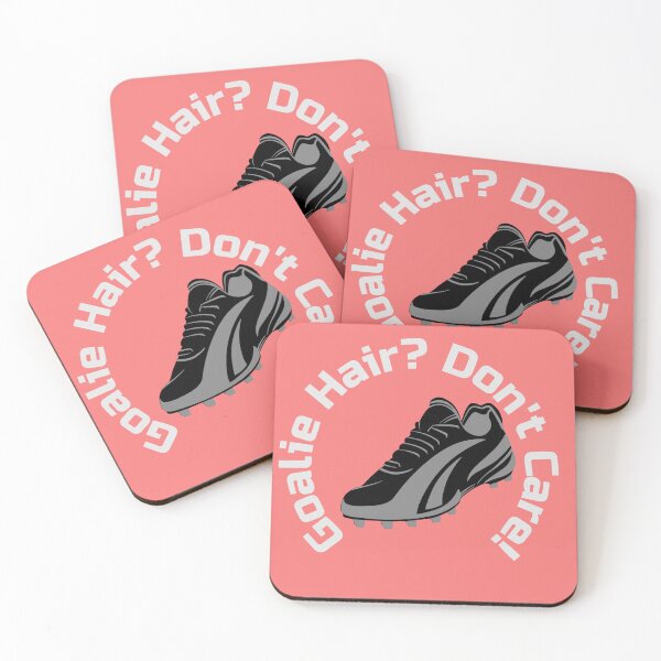Item preview, Goalie Hair? Don't Care! Funny Soccer Football Girls Women designed and sold by WhackingTax.