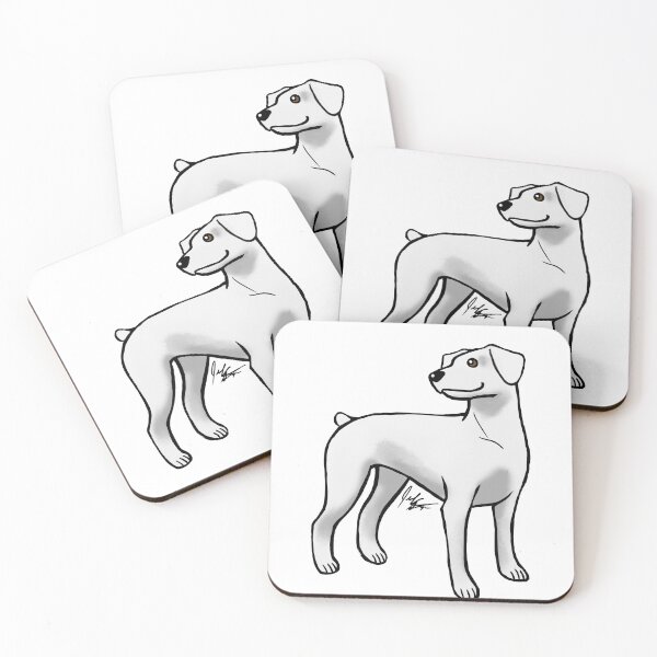 Item preview, Dog - Doberman Pinscher - docked tail - White designed and sold by Jennifer Stolzer.