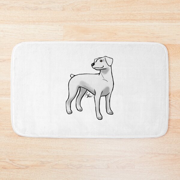 Item preview, Dog - Doberman Pinscher - docked tail - White designed and sold by Jennifer Stolzer.