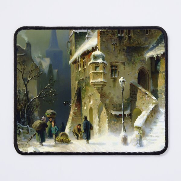 Item preview, August Schlieker - Small Town in the Rhine designed and sold by Jon-Baran.