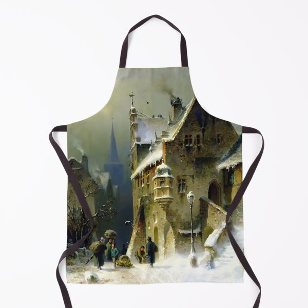 Item preview, August Schlieker - Small Town in the Rhine designed and sold by Jon-Baran.