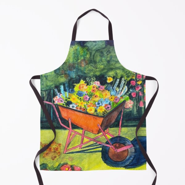 Item preview, Wheelbarrow of Flowers designed and sold by Visuddhi.