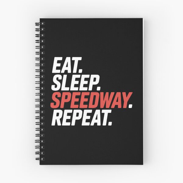 Item preview, Eat Sleep Speedway Repeat – Speedway Racing T-Shirt designed and sold by GlessedUp.