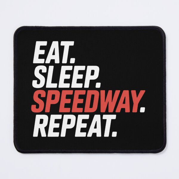 Item preview, Eat Sleep Speedway Repeat – Speedway Racing T-Shirt designed and sold by GlessedUp.