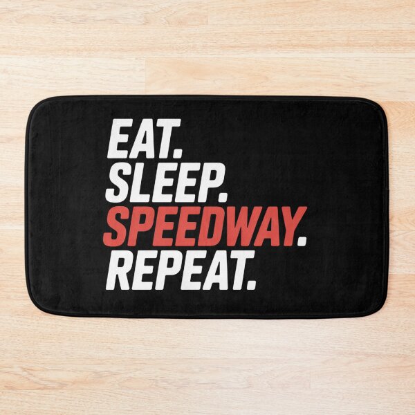 Item preview, Eat Sleep Speedway Repeat – Speedway Racing T-Shirt designed and sold by GlessedUp.