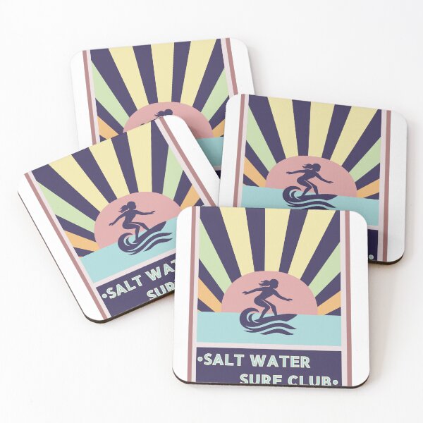 Item preview, Women's Saltwater Surf Club designed and sold by Holy Coast Threads (Formerly ChristianFlower).