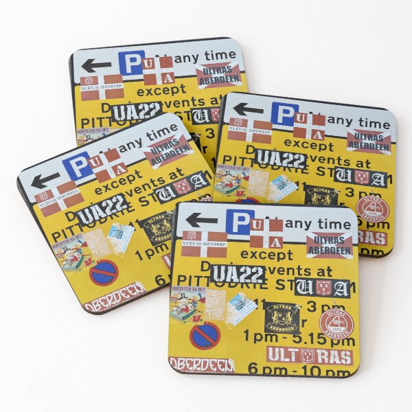 Item preview, Ultras Aberdeen Stickers Outside Pittodrie Stadium (Original Photograph) designed and sold by AberDons.