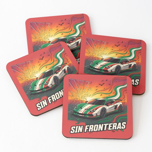 Item preview, mexican flag car  designed and sold by Uglyandcute.