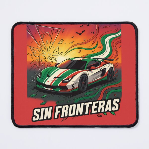 Item preview, mexican flag car designed and sold by Uglyandcute.