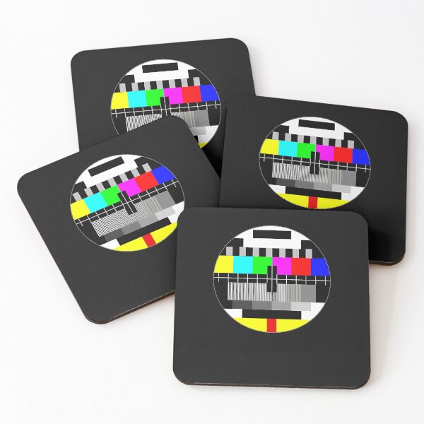 Item preview, 90's TV test pattern designed and sold by MadalynRatliff.