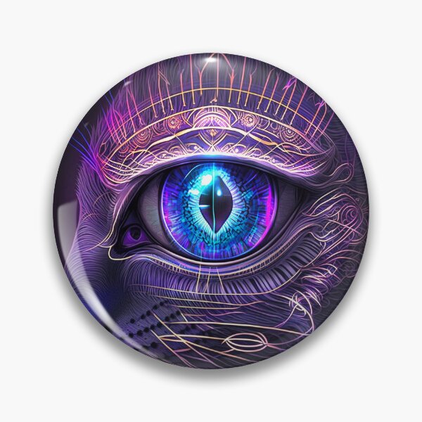 Item preview, CATS EYE - THIRD EYE - BLACK CAT - 4D designed and sold by CleverCulture.