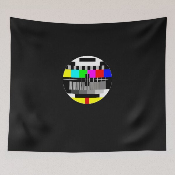 Item preview, 90's TV test pattern designed and sold by MadalynRatliff.
